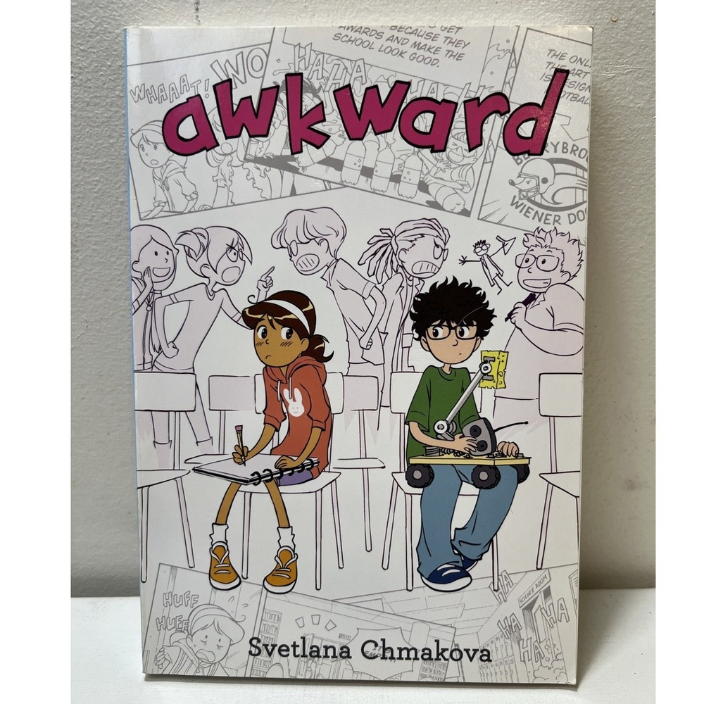 Awkward Graphic Novel Scholastic Edition Svetlana Chmakova Young Adult